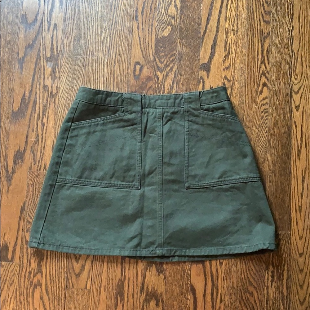 Army Green Skirt